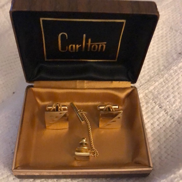 Carlton Other - Sale💕Vintage Carlton Cufflinks and Tie Pin